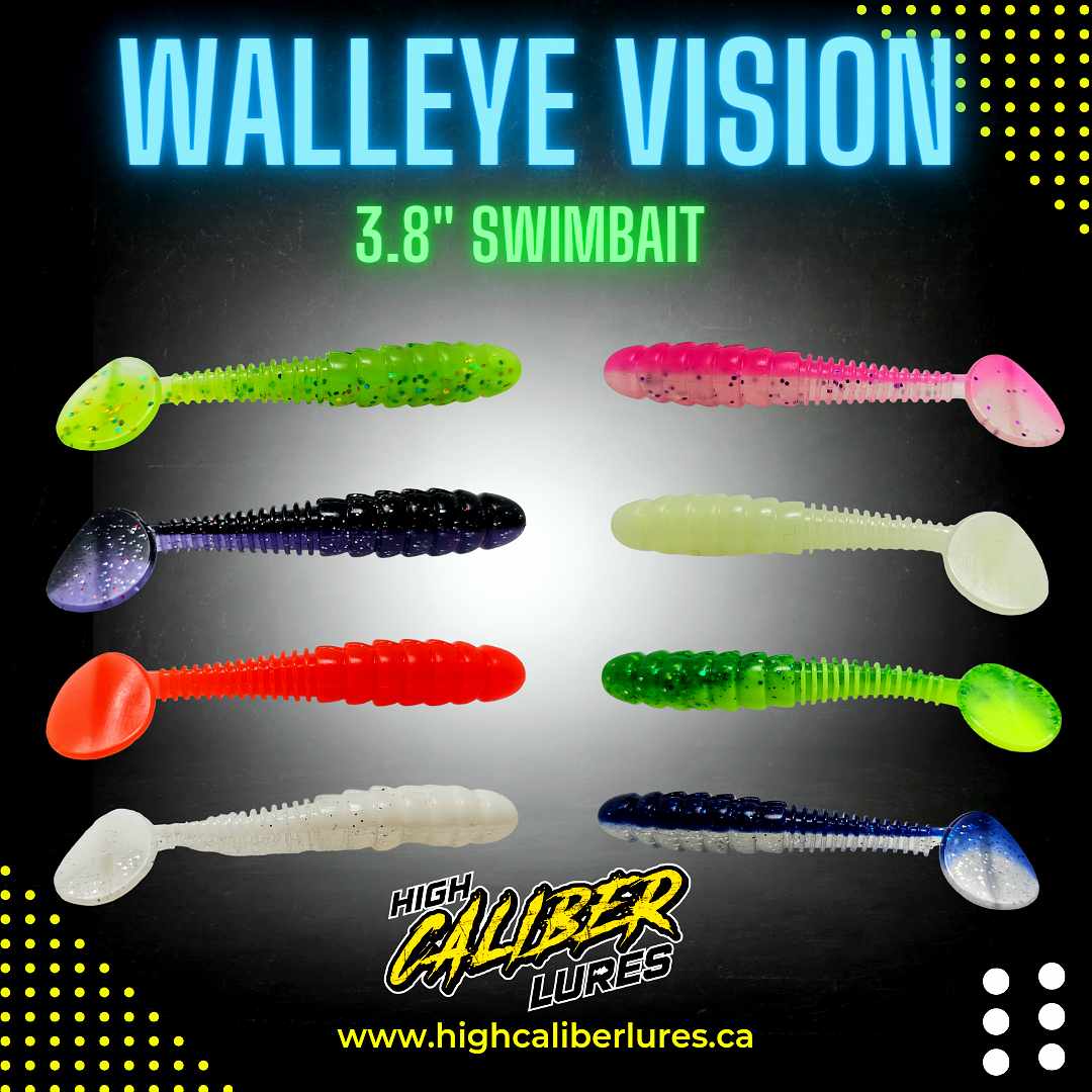 Walleye Vision 3.8" Swim Bait