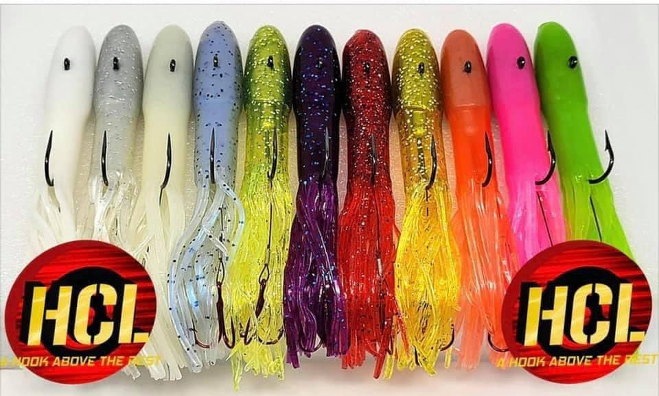 Try “The Works” Laker Chaser 6” Tube Jig 2 Packs in Sets of 11. This heavy hitting Tube Jig has everything an angler needs for targeting Lakers, Pike, Burbot or Musky in deep or shallow water. Availa ble in 1, 1.5 & 2 oz Trout Tube Jig Inserts. 