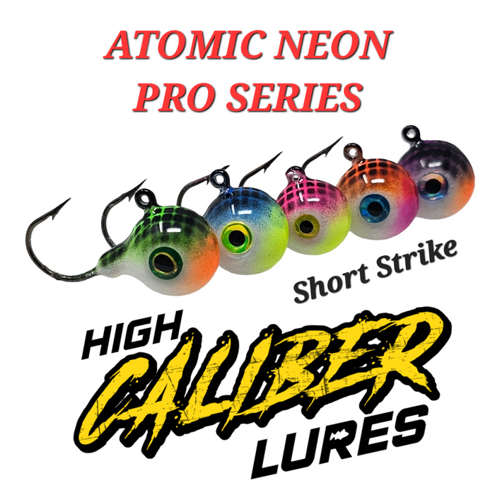 Atomic Neon Pro Glow - Walleye GLOW Jig Set — High Caliber Lures