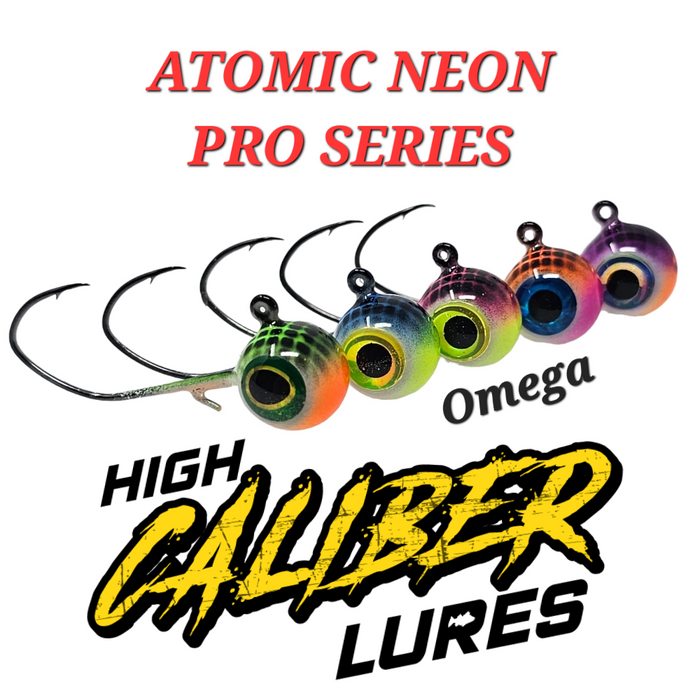 Atomic Neon - Walleye Glow Jig Set