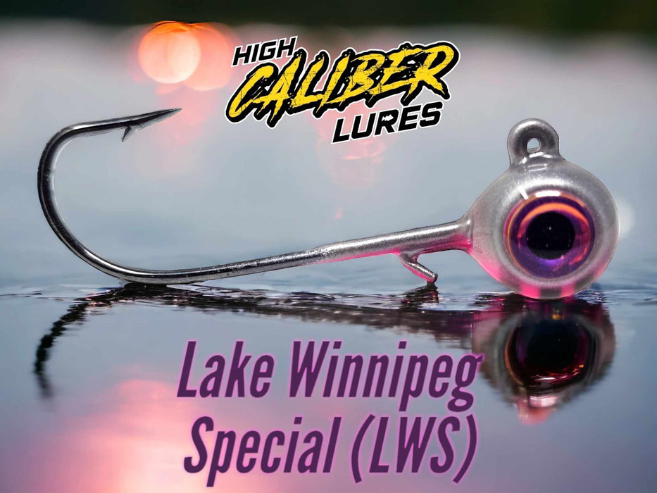 Conquer Lake Winnipeg's greenbacks with our Walleye Hawgerz! This 3-pack of Omega Glow jigs features mesmerizing prismatic eyes and vibrant colors that drive walleye wild. Designed for deep, murky water, these versatile jigs excel with plastics or live bait. Crafted with premium materials, including laser-sharp hooks, Walleye Hawgerz are your ticket to monster catches. #walleyehawgerz #walleye #lakewinnipeg #jigging #fishing #omegaglow #hcl #anglers #outdoors #fishinglife #predatorfishing #sportfishing #wal