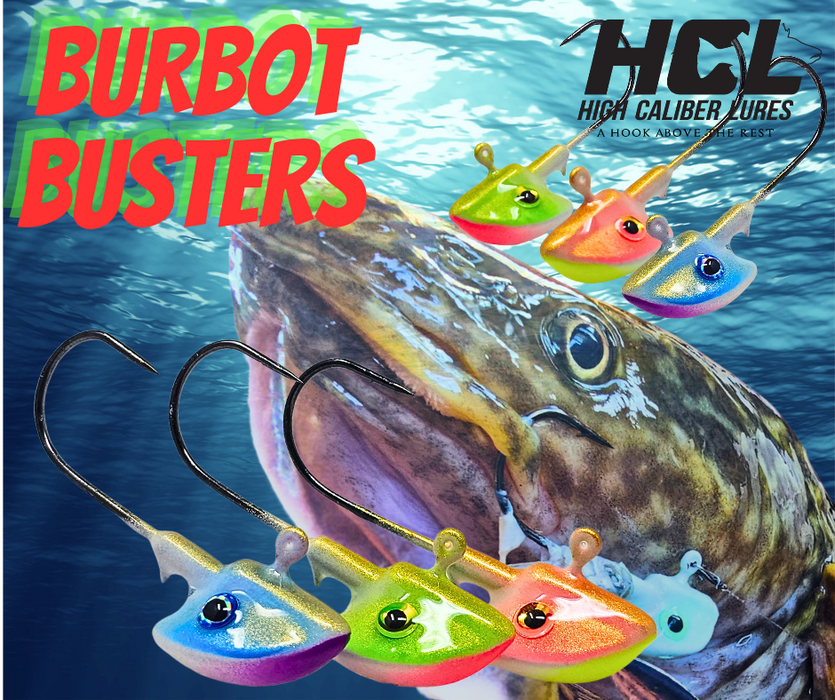 Burbot Buster Jigs - 2 Pack (3/4 oz)