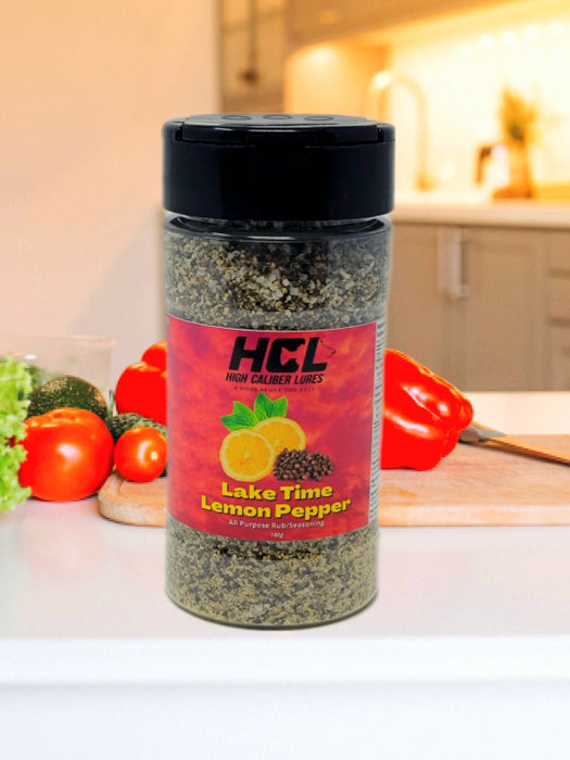 💥SALE💥 Lake Time Lemon Pepper Spice 155 gram (8oz) Shaker 💥SALE💥