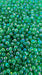 dark green transparent acrylic beads, spinner rig beads, flourocarbon, 4mm, 5mm, 6mm