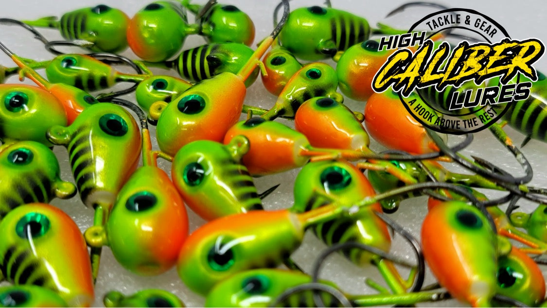 Lime Green Pearl Perch - 2 Pack