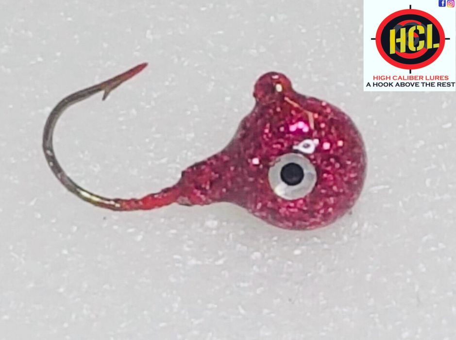 Red DC Sparkle Jig - 2 Pack