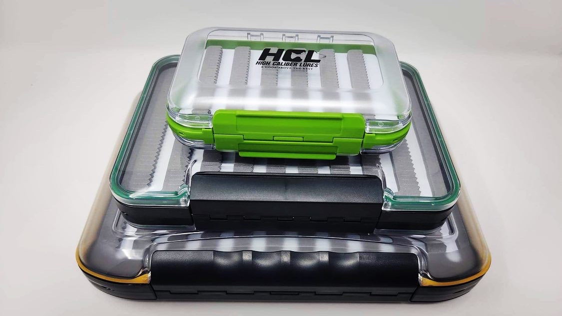 HCL Tackle Boxes - 3 Sizes — High Caliber Lures
