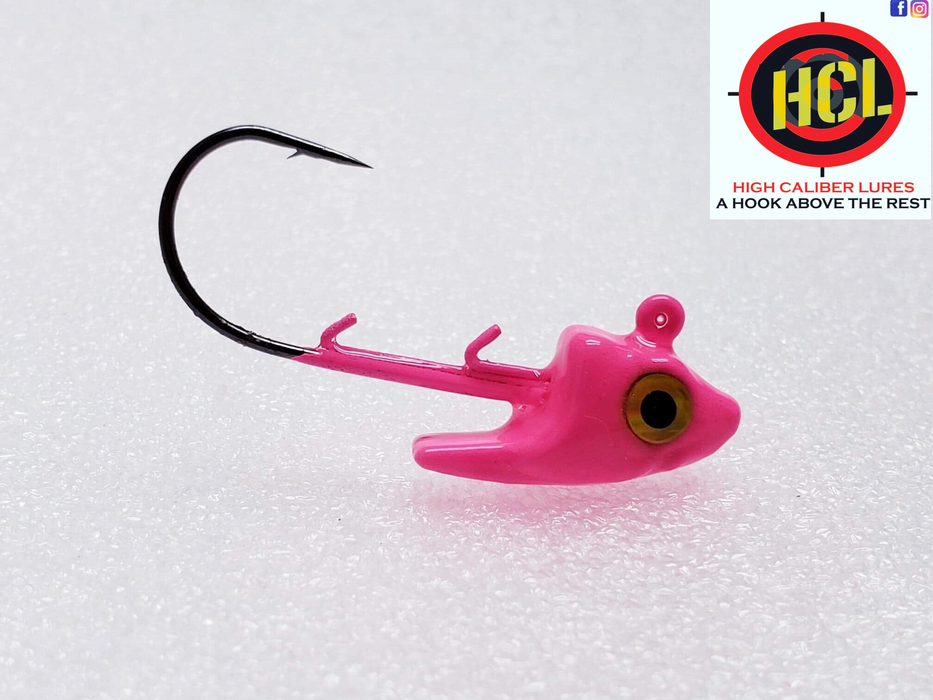 Barracuda Pink Swim Bait Head - 2 Pack — High Caliber Lures